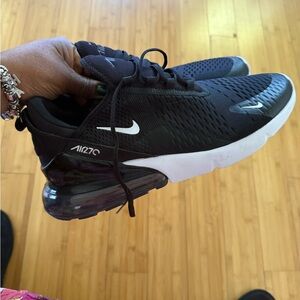 Nike Air Max 270 Black and White Sneakers